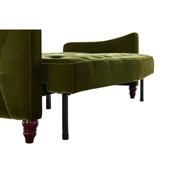 Novogratz Vintage 81.5'' Velvet Sleeper Sofa & Reviews Wayfair